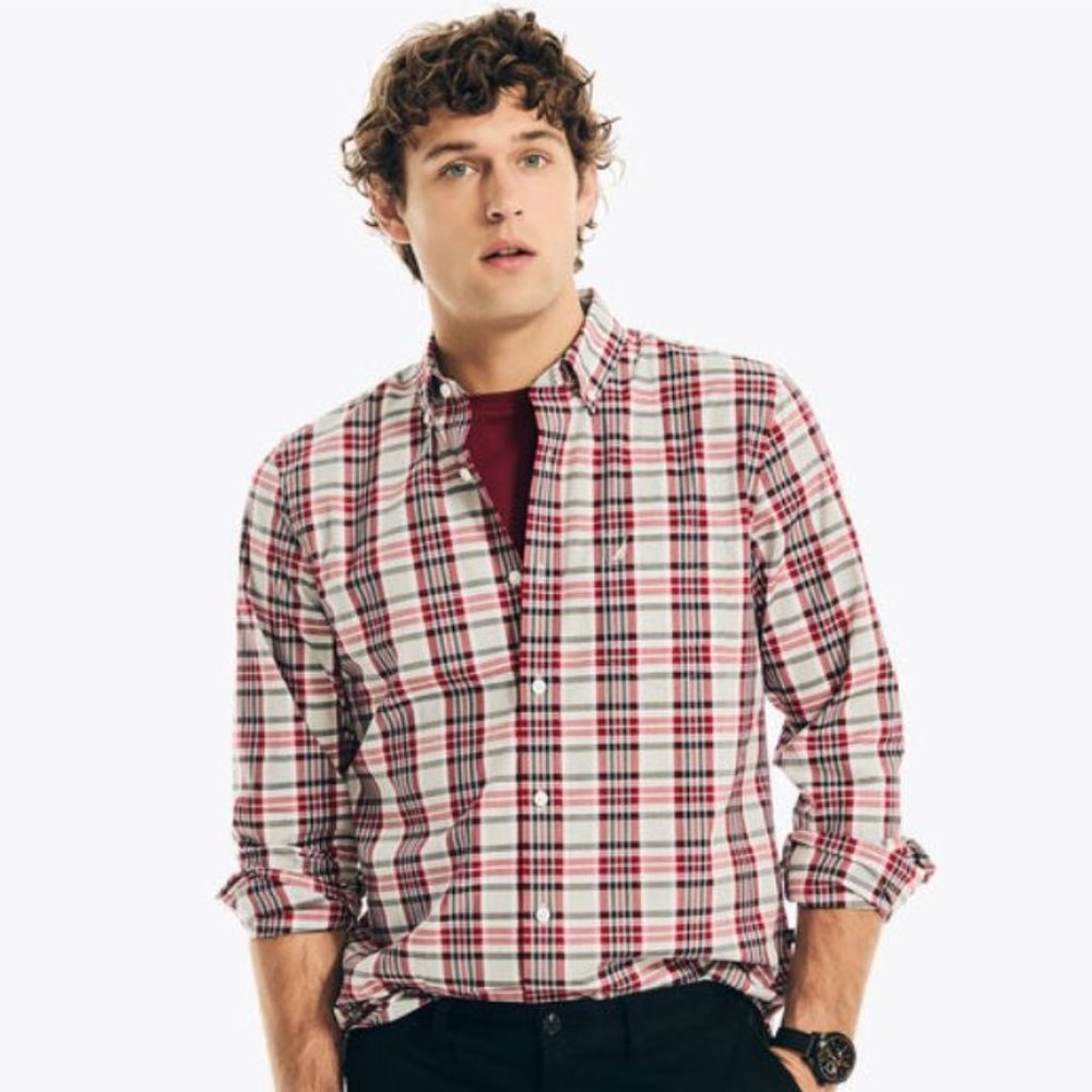 Nautica button up NWT Large